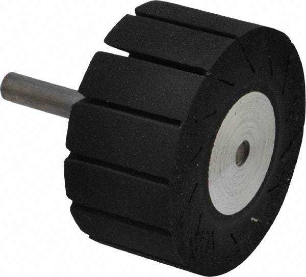 3M - 1" Wide x 2" Diam, Spiral Band Drum - 1/4" Shank Diam, 12,000 RPM - Americas Industrial Supply