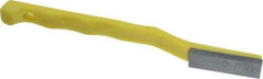 Value Collection - 400 Grit Yellow Single-Ended Boron Carbide Hand Hone - Super Fine Grade, 5-1/2" OAL, with Cutting Dimensions of 1-9/16" Length x 1/2" Wide x 3/16" High - Americas Industrial Supply