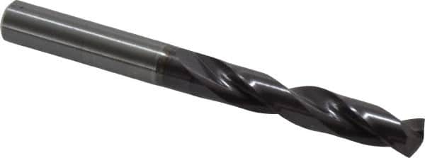 Guhring - Letter W 140° Solid Carbide Jobber Drill - FIREX Finish, Right Hand Cut, Spiral Flute, Straight Shank, 103mm OAL, SU Point - Americas Industrial Supply