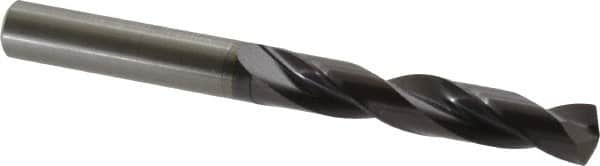 Guhring - 0.3937" 140° Solid Carbide Jobber Drill - FIREX Finish, Right Hand Cut, Spiral Flute, Straight Shank, 103mm OAL, SU Point - Americas Industrial Supply