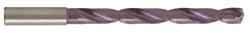 Guhring - Letter E (1/4"), 140° Point, Solid Carbide Taper Length Drill Bit - TiAlN Finish, 66mm Flute Length, 106mm OAL, Series 5512 - Americas Industrial Supply