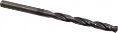 Guhring - 15/64", 140° Point, Solid Carbide Taper Length Drill Bit - TiAlN Finish, 57mm Flute Length, 97mm OAL, Series 5512 - Americas Industrial Supply