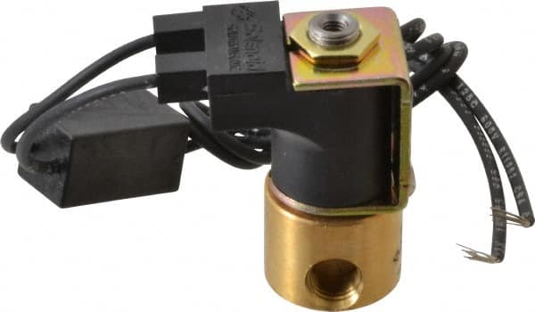 LDI Industries - 2 Port 1" Diam, 1/8-27 x 1/8-27 Thread, Central Lubrication System 3-Way Solenoid Valve - Americas Industrial Supply