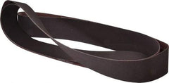 Norton - 3" Wide x 132" OAL, 100 Grit, Aluminum Oxide Abrasive Belt - Aluminum Oxide, Fine, Coated, X Weighted Cloth Backing, Series R228 - Americas Industrial Supply
