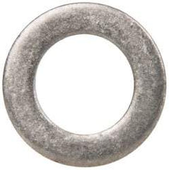 Made in USA - 0.06" Thick, 3/8" Inside x 5/8" OD, Round Shim - 5/16" Screw, Uncoated 316 Stainless Steel - Americas Industrial Supply