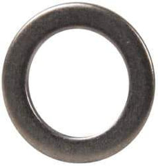 Made in USA - 0.06" Thick, 1/2" Inside x 3/4" OD, Round Shim - 7/16" Screw, Uncoated 316 Stainless Steel - Americas Industrial Supply