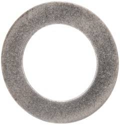 Made in USA - 0.016" Thick, 5/8" Inside x 1" OD, Round Shim - 9/16" Screw, Uncoated 316 Stainless Steel - Americas Industrial Supply