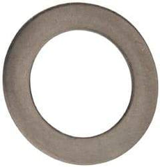 Made in USA - 0.03" Thick, 5/8" Inside x 1" OD, Round Shim - 9/16" Screw, Uncoated 316 Stainless Steel - Americas Industrial Supply