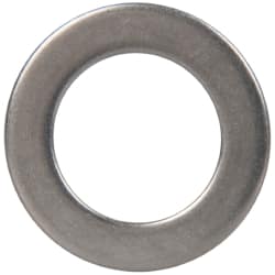 Made in USA - 0.06" Thick, 5/8" Inside x 1" OD, Round Shim - 9/16" Screw, Uncoated 316 Stainless Steel - Americas Industrial Supply