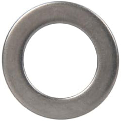 Made in USA - 0.06" Thick, 5/8" Inside x 1" OD, Round Shim - 9/16" Screw, Uncoated 316 Stainless Steel - Americas Industrial Supply