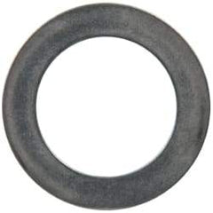 Made in USA - 0.02" Thick, 3/4" Inside x 1-1/8" OD, Round Shim - 5/8" Screw, Uncoated 316 Stainless Steel - Americas Industrial Supply