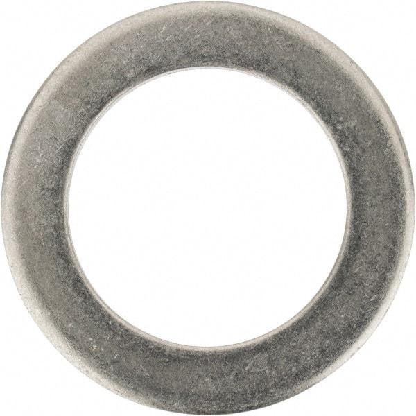 Made in USA - 0.06" Thick, 3/4" Inside x 1-1/8" OD, Round Shim - 5/8" Screw, Uncoated 316 Stainless Steel - Americas Industrial Supply