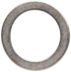 Made in USA - 0.032" Thick, 5/8" Inside x 7/8" OD, Shortening Shim - Uncoated 300 Stainless Steel - Americas Industrial Supply