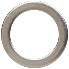 Made in USA - 1/16" Thick, 5/8" Inside x 7/8" OD, Shortening Shim - 9/16" Screw, Uncoated 300 Stainless Steel - Americas Industrial Supply