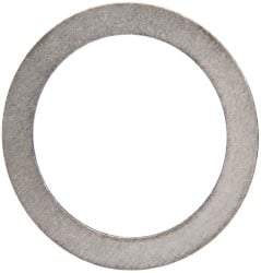 Made in USA - 0.015" Thick, 3/4" Inside x 1" OD, Shortening Shim - 5/8" Screw, Uncoated 300 Stainless Steel - Americas Industrial Supply
