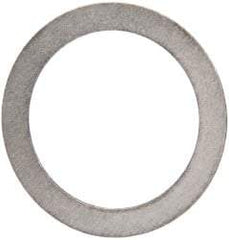 Made in USA - 0.015" Thick, 3/4" Inside x 1" OD, Shortening Shim - 5/8" Screw, Uncoated 300 Stainless Steel - Americas Industrial Supply