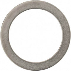 Made in USA - 0.02" Thick, 3/4" Inside x 1" OD, Shortening Shim - 5/8" Screw, Uncoated 300 Stainless Steel - Americas Industrial Supply
