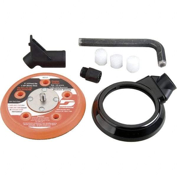 Dynabrade - Power Sander Vacuum Conversion Kit - 3-1/2" Diam, For Use with Random Orbital Sanders - Americas Industrial Supply