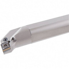 Iscar - 49mm Min Bore Diam, 350mm OAL, 40mm Shank Diam, S-PCLN Indexable Boring Bar - 51mm Max Bore Depth, CNGA 1204.. Insert, Clamp Holding Method - Americas Industrial Supply