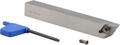 Iscar - SDAC, Right Hand Cut, 16mm Shank Height x 16mm Shank Width, Neutral Rake Indexable Turning Toolholder - 125mm OAL, DC..3 Insert Compatibility, Series Isoturn - Americas Industrial Supply