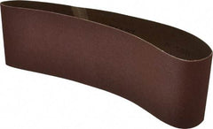 Tru-Maxx - 4" Wide x 24" OAL, 150 Grit, Aluminum Oxide Abrasive Belt - Aluminum Oxide, Very Fine, Coated - Americas Industrial Supply