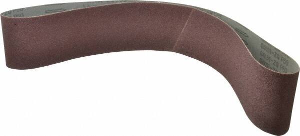 Tru-Maxx - 4" Wide x 54" OAL, 50 Grit, Aluminum Oxide Abrasive Belt - Aluminum Oxide, Coarse, Coated - Americas Industrial Supply