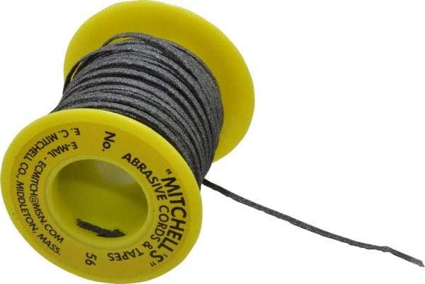 Made in USA - 3/32" Wide, 180 Grit Aluminum Oxide Abrasive Tape - 50' Long, Very Fine Grade - Americas Industrial Supply