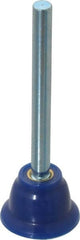 Value Collection - 1/2" Diam Adhesive/PSA Disc Backing Pad - 1/8" Shank Diam, 18,000 RPM - Americas Industrial Supply