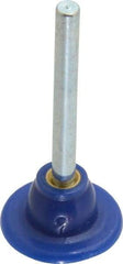 Value Collection - 3/4" Diam Adhesive/PSA Disc Backing Pad - 1/8" Shank Diam, 18,000 RPM - Americas Industrial Supply