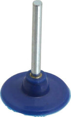 Value Collection - 1" Diam Adhesive/PSA Disc Backing Pad - 1/8" Shank Diam, 18,000 RPM - Americas Industrial Supply