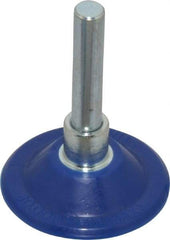 Value Collection - 1-1/2" Diam Adhesive/PSA Disc Backing Pad - 1/4" Shank Diam, 15,000 RPM - Americas Industrial Supply