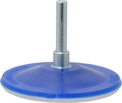 Value Collection - 3" Diam Adhesive/PSA Disc Backing Pad - 1/4" Shank Diam, 10,000 RPM - Americas Industrial Supply