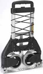 Wesco Industrial Products - 110 Lb Capacity 41" OAH Hand Truck - Single Grip Handle, Aluminum & Plastic - Americas Industrial Supply