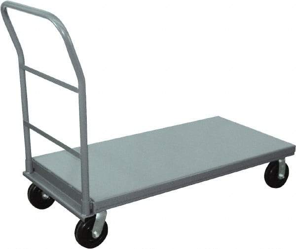 Jamco - 3,000 Lb Capacity Steel Platform Truck - 30" OAW, Phenolic Casters - Americas Industrial Supply