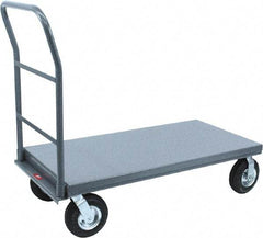 Jamco - 1,200 Lb Capacity Platform Truck - Steel Deck, 72" OAW, 12" Platform Height - Americas Industrial Supply