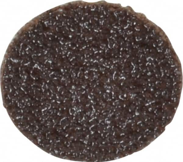 Made in USA - 3/4" Diam, 50 Grit Aluminum Oxide Adhesive PSA Disc - Coarse Grade, Cloth Backing, For Low Speed Dual-Action Sanders, Random Orbital Sanders - Americas Industrial Supply