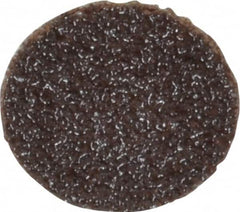 Made in USA - 3/4" Diam, 50 Grit Aluminum Oxide Adhesive PSA Disc - Coarse Grade, Cloth Backing, For Low Speed Dual-Action Sanders, Random Orbital Sanders - Americas Industrial Supply