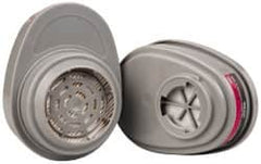 MSA - Magenta and Black P100 Cartridge - Series Advantage 200, Protects Against Organic Vapor - Americas Industrial Supply