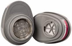 MSA - White and Magenta P100 Cartridge - Series Advantage 200, Protects Against Acid Gas - Americas Industrial Supply