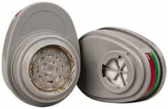MSA - Green and Magenta P100 Cartridge - Series Advantage 200, Protects Against Ammonia, Methylamine - Americas Industrial Supply