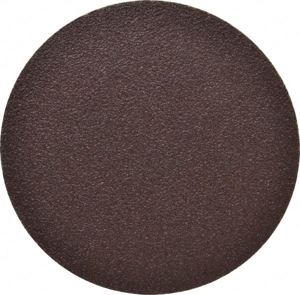 Made in USA - 8" Diam, 36 Grit Aluminum Oxide Adhesive PSA Disc - Very Coarse Grade, X Weighted Cloth Backing, For Low Speed Dual-Action Sanders, Random Orbital Sanders - Americas Industrial Supply