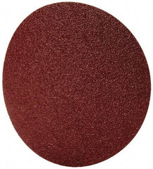 Made in USA - 8" Diam, 40 Grit Aluminum Oxide Adhesive PSA Disc - Coarse Grade, X Weighted Cloth Backing, For Low Speed Dual-Action Sanders, Random Orbital Sanders - Americas Industrial Supply