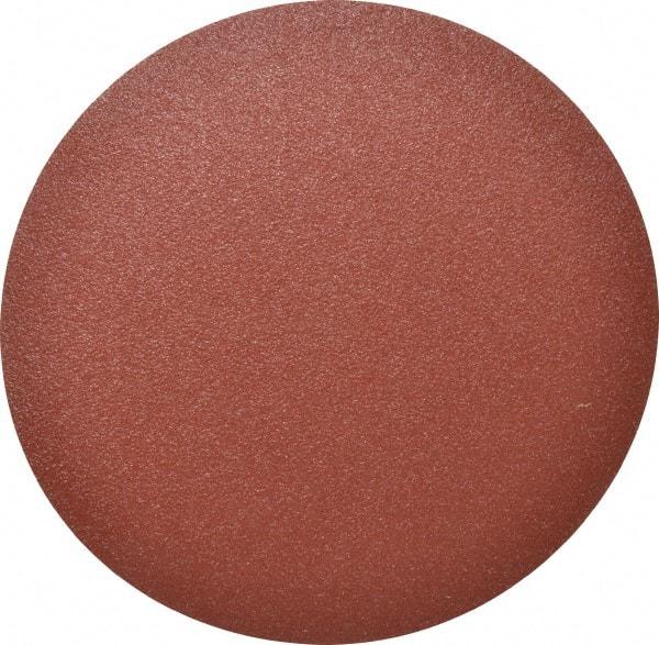 Made in USA - 8" Diam, 60 Grit Aluminum Oxide Adhesive PSA Disc - Medium Grade, X Weighted Cloth Backing, For Low Speed Dual-Action Sanders, Random Orbital Sanders - Americas Industrial Supply