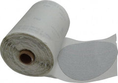 Made in USA - 6" Diam, 80 Grit Silicon Carbide Adhesive PSA Disc - Medium Grade, B Weighted Paper Backing, For Low Speed Dual-Action Sanders, Random Orbital Sanders - Americas Industrial Supply