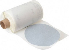 Made in USA - 5" Diam, 240 Grit Silicon Carbide Adhesive PSA Disc - Very Fine Grade, B Weighted Paper Backing, For Low Speed Dual-Action Sanders, Random Orbital Sanders - Americas Industrial Supply