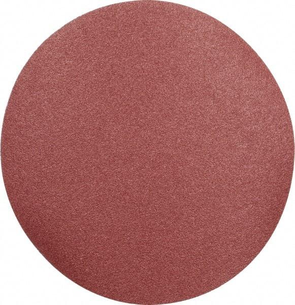 Made in USA - 15" Diam, 50 Grit Aluminum Oxide Adhesive PSA Disc - Coarse Grade, X Weighted Cloth Backing, For Low Speed Dual-Action Sanders, Random Orbital Sanders - Americas Industrial Supply