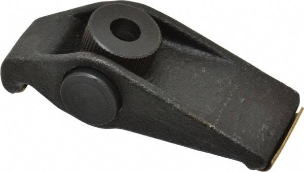 Value Collection - 5/16" Stud, 1-3/4" Max Clamping Height, Steel, Adjustable & Self-Positioning Strap Clamp - 1-1/4" Wide, 1" High, 1-1/8" Heel to Stud Center - Americas Industrial Supply
