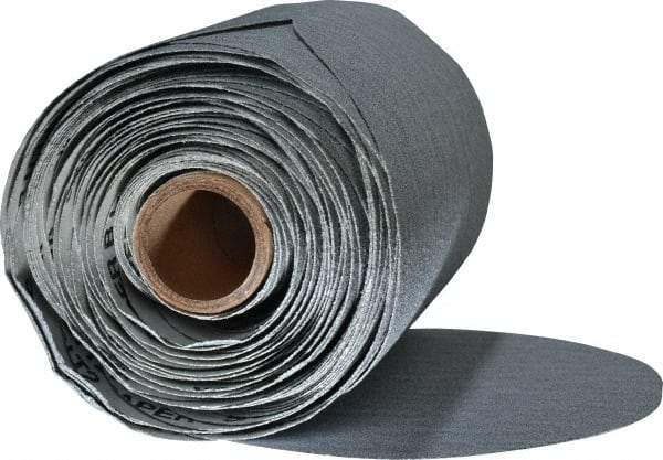 Made in USA - 5" Diam, 80 Grit Silicon Carbide Adhesive PSA Disc - Medium Grade, B Weighted Paper Backing, For Low Speed Dual-Action Sanders, Random Orbital Sanders - Americas Industrial Supply