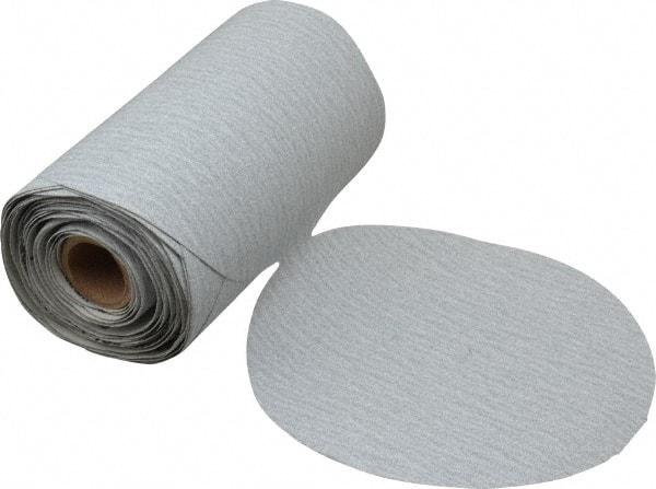 Made in USA - 6" Diam, 150 Grit Silicon Carbide Adhesive PSA Disc - Very Fine Grade, B Weighted Paper Backing, For Low Speed Dual-Action Sanders, Random Orbital Sanders - Americas Industrial Supply