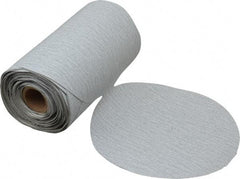 Made in USA - 6" Diam, 150 Grit Silicon Carbide Adhesive PSA Disc - Very Fine Grade, B Weighted Paper Backing, For Low Speed Dual-Action Sanders, Random Orbital Sanders - Americas Industrial Supply